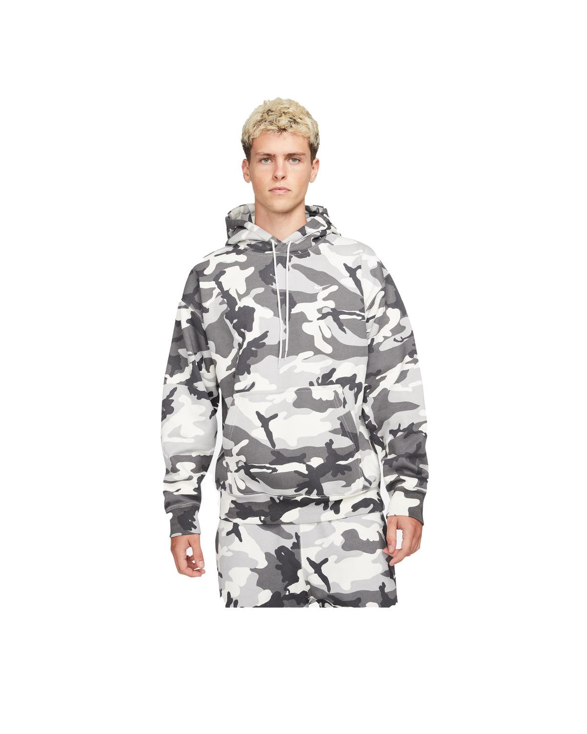 Nike camo clearance swoosh hoodie